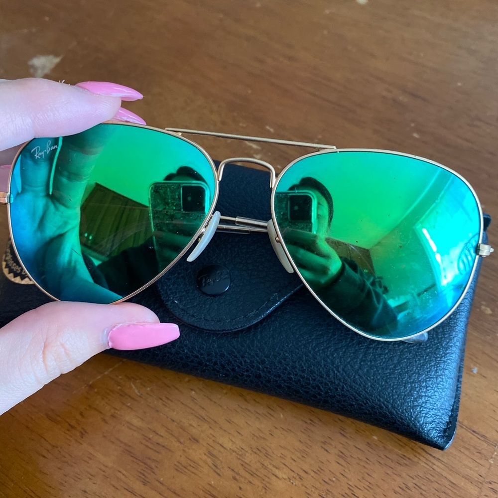 Authentic ray ban aviators